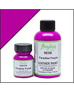 Angelus Acrylic Leather Paint - 1oz - Neon Paradise Purple