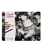 Conte Pastel Pencils Set of 48 - Assorted Colors