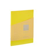 Ecoqua Plus Notebook - Glue Bound - Dotted - A5 - Yellow