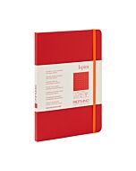 Inspira Notebook - Coptic Stitch - Dotted - A5 - Red