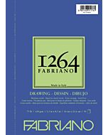 Fabriano 1264 Drawing  Pad Wire Bound 75LB 5.5x8.5