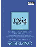 Fabriano 1264 Mix Media Pad Wire Bound 110LB 7x10