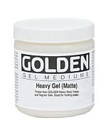 Golden Heavy Gel - Matte 8oz Jar