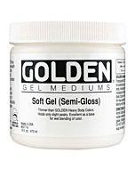 Golden Soft Gel - Semi Gloss 16oz Jar