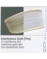 Golden Heavy Body Acrylic 8oz Jar - Interference Gold