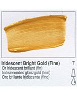 Golden Fluid Acrylic 1oz Bottle - Iridescent Bright Gold (Fine)