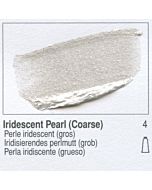 Golden Heavy Body Acrylic 8oz Jar - Iridescent Pearl (Coarse)