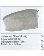 Golden Heavy Body Acrylic 8oz Jar - Iridescent Silver