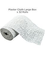 Plaster Cloth Large Box, 32 Rolls 4x180"