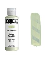 Golden Fluid Acrylics 4oz - Titan Green Pale