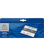 Winsor & Newton Cotman Water Colour Blue Box Set of 12 Half Pans