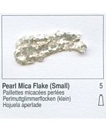 Golden Heavy Body Acrylic 8oz Jar - Pearl Mica Flake