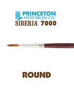 Princeton Series 7000 Siberia - Long Handle - Round - Size 4