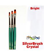 Silver Brush Crystal Synthetic - Bright - Size 1