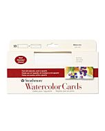 Strathmore Watercolor Card/Envelope 10 Pack 3.8x9 - White