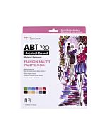 Tombow ABT Pro Markers - 12 Set Fashion Colors