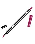 Tombow Dual Brush Pen No. 837 - Wine Red
